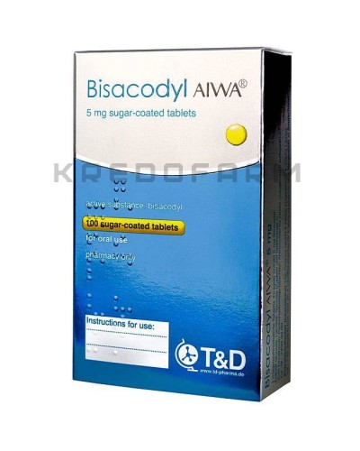 Бісакодил драже, супозиторії, таблетки ● Bisacodyl