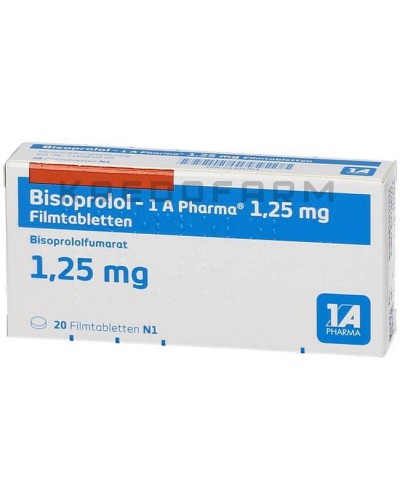 Бісопролол таблетки ● Bisoprolol