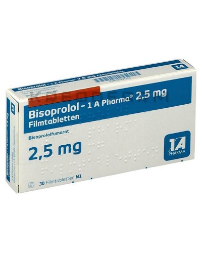 Бісопролол таблетки ● Bisoprolol