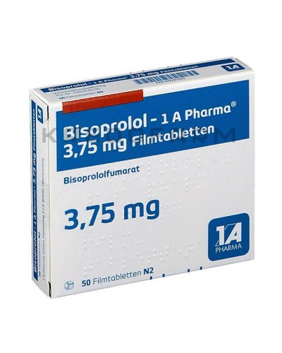 Бісопролол таблетки ● Bisoprolol