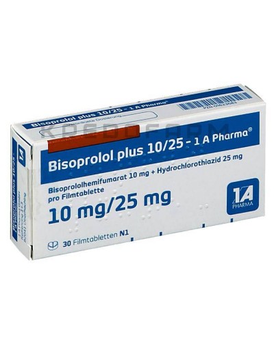 Бісопролол таблетки ● Bisoprolol