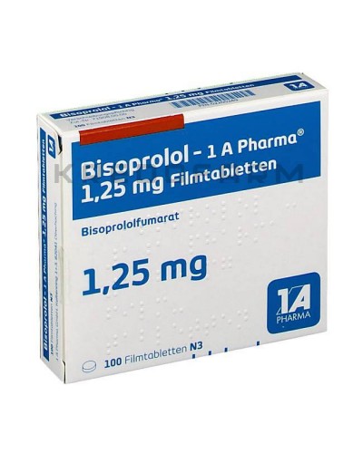 Бісопролол таблетки ● Bisoprolol