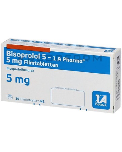 Бісопролол таблетки ● Bisoprolol