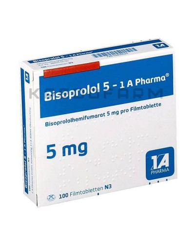 Бісопролол таблетки ● Bisoprolol