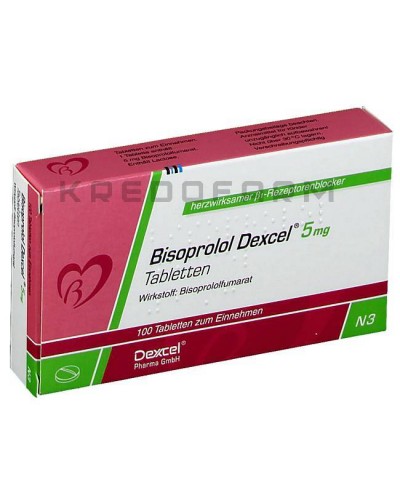 Бісопролол таблетки ● Bisoprolol