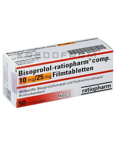 Бісопролол таблетки ● Bisoprolol