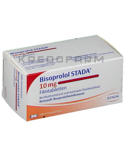 Бісопролол таблетки ● Bisoprolol