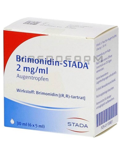 Бримонідин краплі, піпетки ● Brimonidin