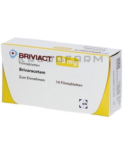 Бривіакт розчин, таблетки ● Briviact