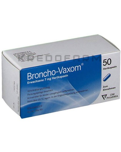 Бронхо Ваксом капсулы ● Broncho Vaxom