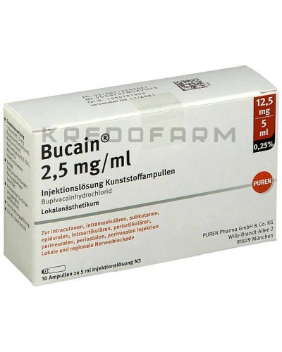 Букаїн розчин ● Bucain