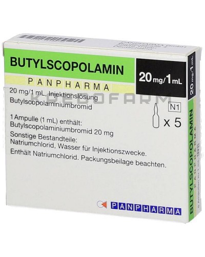 Бутилскополамін розчин ● Butylscopolamin