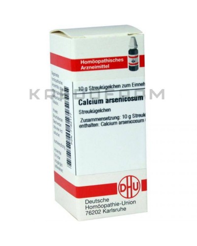 Кальціум Арсенікозум глобули, розчин, таблетки ● Calcium Arsenicosum