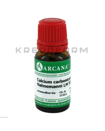 Кальціум Карбонікум ампули, глобули, розчин, таблетки ● Calcium Carbonicum