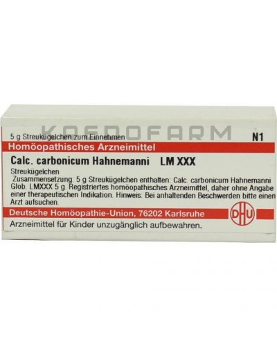 Кальціум Карбонікум ампули, глобули, розчин, таблетки ● Calcium Carbonicum