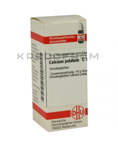 Кальціум Йодатум глобули, розчин, таблетки ● Calcium Jodatum