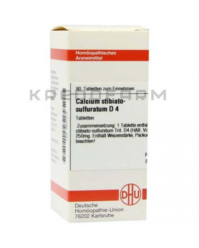 Кальциум Стибиато раствор, таблетки ● Calcium Stibiato