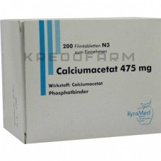 Кальціумацетат ● Calciumacetat