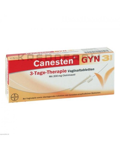 Канестен Гін крем, пакет, таблетки ● Canesten Gyn