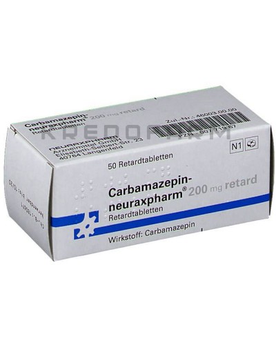 Карбамазепин таблетки ● Carbamazepin