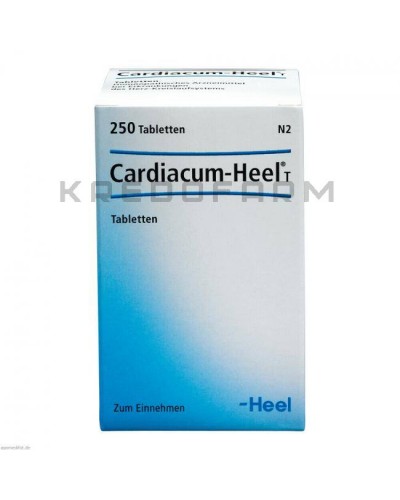 Кардиакум таблетки ● Cardiacum