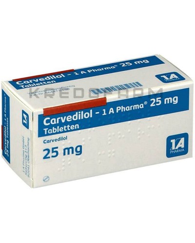 Карведилол таблетки ● Carvedilol