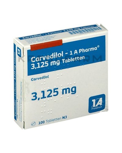 Карведилол таблетки ● Carvedilol