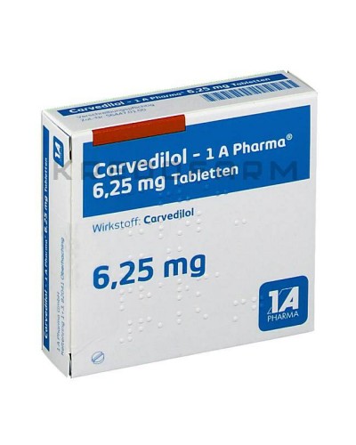 Карведилол таблетки ● Carvedilol