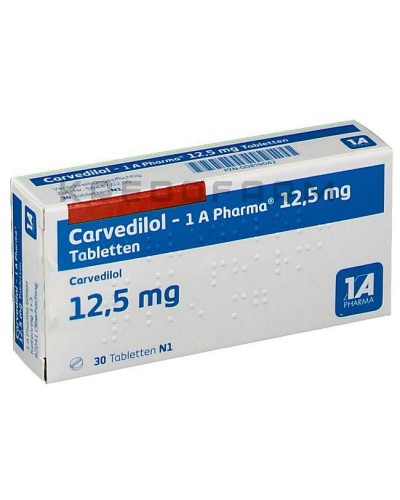 Карведилол таблетки ● Carvedilol