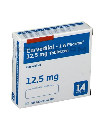 Карведилол таблетки ● Carvedilol