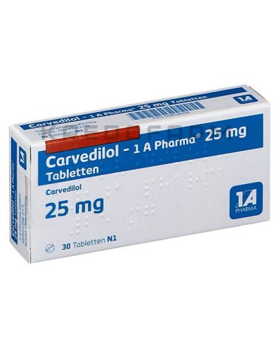 Карведилол таблетки ● Carvedilol