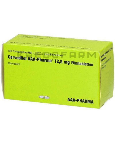 Карведилол таблетки ● Carvedilol