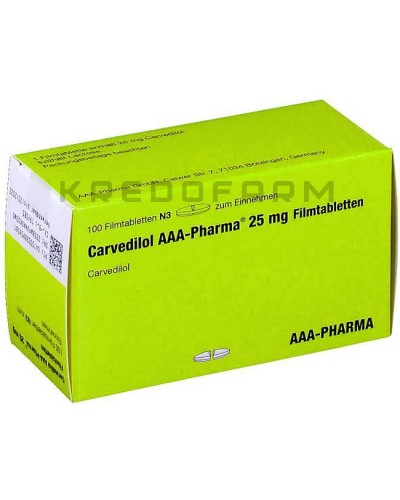 Карведилол таблетки ● Carvedilol