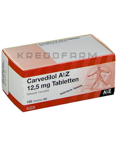 Карведилол таблетки ● Carvedilol