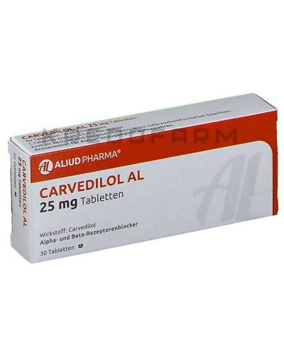 Карведилол таблетки ● Carvedilol