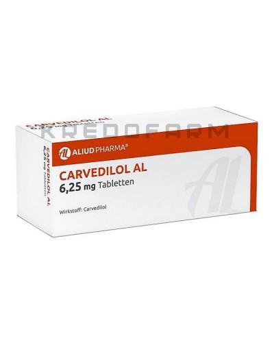 Карведилол таблетки ● Carvedilol