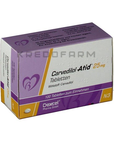 Карведилол таблетки ● Carvedilol