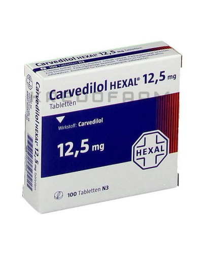 Карведилол таблетки ● Carvedilol