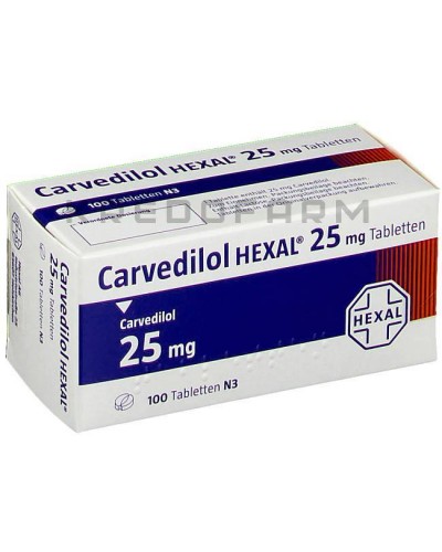 Карведилол таблетки ● Carvedilol