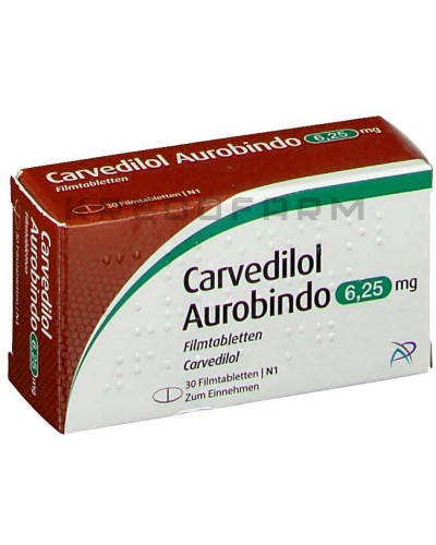 Карведилол таблетки ● Carvedilol