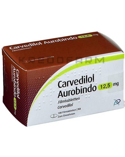 Карведилол таблетки ● Carvedilol