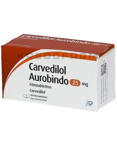 Карведилол таблетки ● Carvedilol