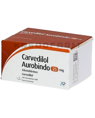 Карведилол таблетки ● Carvedilol