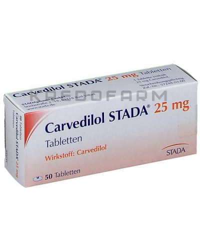 Карведилол таблетки ● Carvedilol