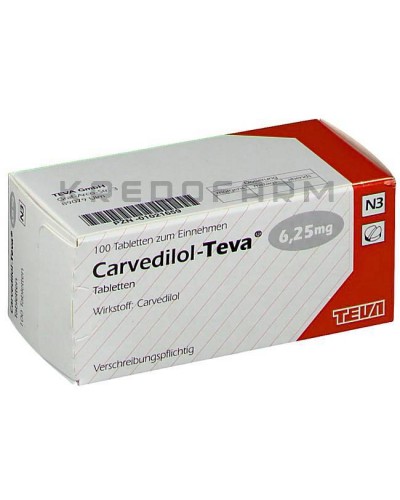 Карведилол таблетки ● Carvedilol