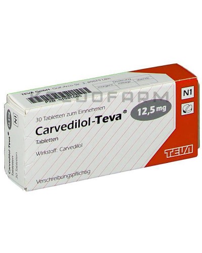 Карведилол таблетки ● Carvedilol