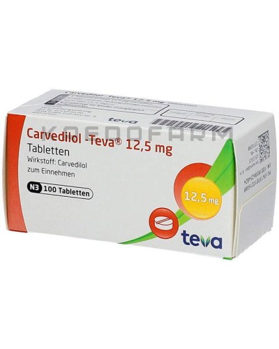 Карведилол таблетки ● Carvedilol