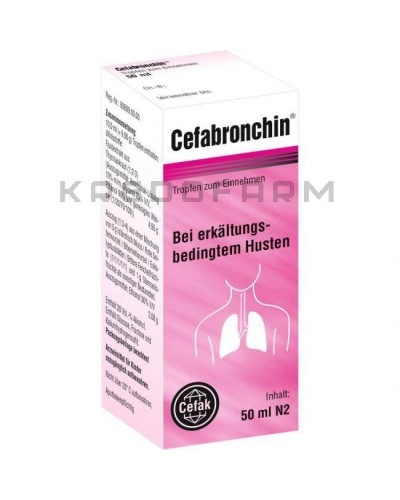 Цефабронхин капли ● Cefabronchin