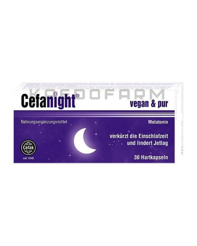 Цефанайт гранули, капсули, спрей, таблетки ● Cefanight