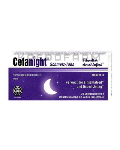 Цефанайт гранулы, капсулы, спрей, таблетки ● Cefanight